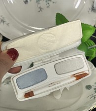 VINTAGE MAX FACTOR SHIMMER EYE SHADOW  COMPACT HORIZON BLUE HIGHLIGHTER NEW picture