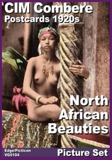CIM Combere Postcards (1920s) North Africa Beauties  VG0104 (62 Files) picture