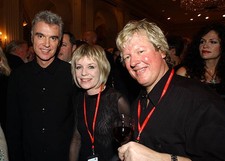 David Byrne Tina Weymouth and Chris Frantz of Talking Heads inductees Old Photo picture