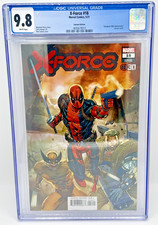 X-Force #18 CGC 9.8 Rob Liefeld Deadpool 30th Anniversary Variant, 2021 picture