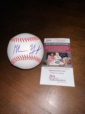 RARE Glenn Youngkin signed baseball Virginia Governor Republican JSA CERT picture