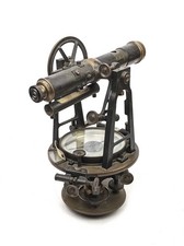 Antique 19th Century L. Beckmann (Toledo, Ohio) Brass Surveyor's Transit picture