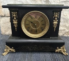 Antique Seth Thomas Adamantine Mantle Clock Mechanical Works picture