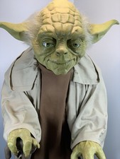 Vintage 1999 Star Wars YODA - 1:1 Lifesize Blockbuster Promotional Display - 35” picture