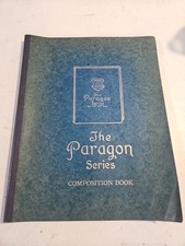 Vtg 1930s/1940s Paragon Series Composition Book American News Company NYC UNUSED picture