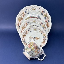 Royal Doulton Brambly Hedge Four Seasons Autumn 4 Piece Plate Setting 1982-1983 picture