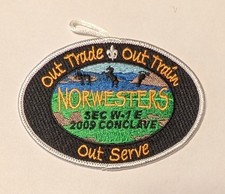 OA Section W1E W-1 East  2009 Conclave Norwesters Order of the Arrow OA patch picture