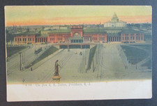 Railroad Station Providence RI Unposted Rotograph UDB Postcard picture