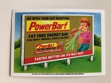 POWER BARF BACK 2014 TOPPS WACKY PACKAGES POWER BAR PARODY 52 HAIRY COMBS NM picture