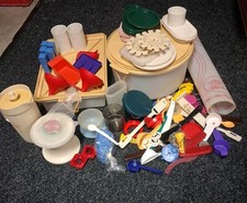 Vintage Tupperware Assorted Lot Cake Holders Pitcher, All In Picture Is Included picture
