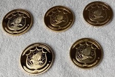 Lot of 5 Medals: American Mint  The Birth Of Our Nation  Commemorative Medals picture