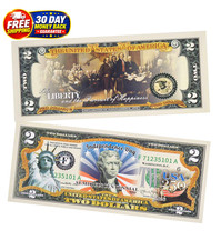 250th Anniversary Collectible $2 Bill | Independence Day 2 Dollar Bill 250 Anniv picture