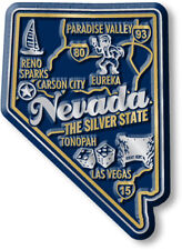 Nevada Premium State Magnet by Classic Magnets, 1.9
