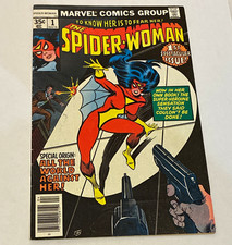 Spider-Woman #1 (1978) Marv Wolfman Fine FN picture