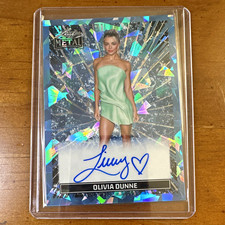 2026 Leaf Metal Olivia Dunne Autograph Insert MA-OD1 Serial Numbered 3/7 picture