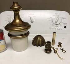 Vtg STIFFEL Lamp Parts Metal Refurbish Parts picture