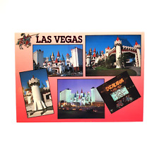 Vintage Postcard Excalibur Marquee Castle Casino Hotel Las Vegas King Arthur 376 picture