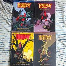 Hellboy Omnibus Set Vol 1-4 Seed of Destruction + In Hell Mike Mignola picture
