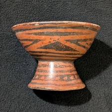 Narino Pedestal Base Pottery Bowl Artifact Pre-Columbian picture