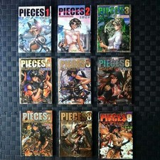 PIECES 1-9 Complete Set Books Masamune Shirow Art Works Comic picture
