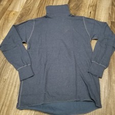 Canadian Armed Force Cotton Blended High Neck Blue Size Medium Outer Layer picture