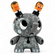 2008 Kidrobot Dunny Series 5 Amanda Visell Elephant 2/25 picture