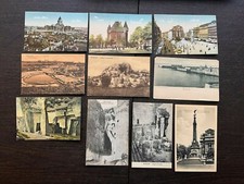 Lot #6 - 10 European Postcards Belgium & Greece Scenes early 1900s picture