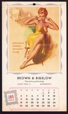 1953 MARILYN MONROE NORMA JEANE PINUP GIRL CALENDAR PAGE POSTER EARL MORAN ART picture