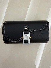 Christian Dior Saddle black leather watch role picture