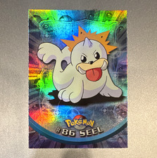 Topps Pokémon TV Animation Edition Seel #86 rainbow holo Card 1999 picture