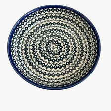 Boleslawiec Polish Pottery Pie & Quiche Dish  Zakłady Ceramiczne 9.5” Baking picture