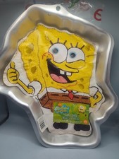 2002 Vintage Wilton SPONGEBOB SQUAREPANTS Cake Pan #2105-5130 Retired picture