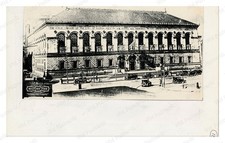 Milford Massachusetts 1895 Boston Public Library Facade Standard Postcard picture