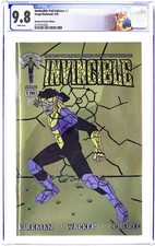 Invincible Foil Edition #1 Shattered Exclusive - 2026 - CGC 9.8 - Matt DiMassi picture