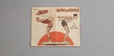 Vintage 1920s Coles Phillips Bradley Knit Ware How to Swim Brochure picture