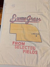 Vintage Bronze Grass Lincoln Neb.  Cotton Seed Or Grain Sack Advertising picture