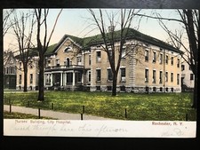 Vintage Postcard 1906 Nurses' Building City Hospital Rochester New York picture