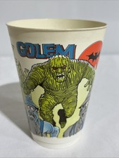 Vintage 7-11 Monster Series GOLEM Slurpee Cup 7-Eleven 1970’s Plastic 5