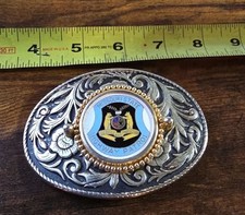 Vintage Missouri State Highway Patrol Belt Buckle Police Trooper picture