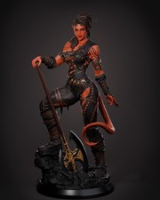 Karlach Baldur's Gate 3 Statue Highly Detailed Hand-Painted Collector Figure picture