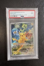 PSA 9 Pikachu #027 Pokemon Center Stamp Black Star Promo 2023 picture