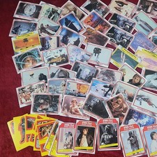 Topps 1977/1980 Star Wars empire strikes back Offical Data 65 card Lot rare picture
