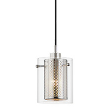 Mitzi H323701-PN Elanor 1 Light 6in Polished Nickel Pendant Ceiling Light picture