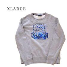 Very Popular Rare Sweatshirt Xlarge Mario Gray M Size picture