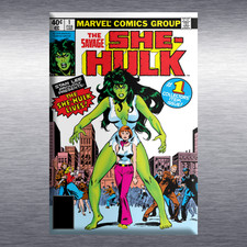 Savage She-Hulk Vol 1 #001, Vintage Comic Cover High Quality Magnet picture