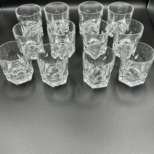 Vintage Crystal Whiskey Glasses Bavarian Nachtmann Bleikristall Set of 12 picture