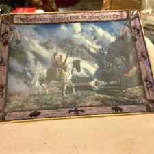 limited addition plate franklin mint Americzn indian heritage foundation picture