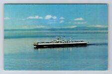 Burlington VT-Vermont, MV Valcour Ferry, Lake Champlain, Vintage Postcard picture