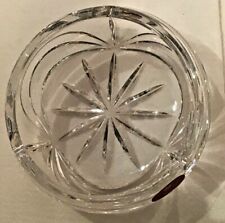  VTG. Schonborner Ashtray Bleikristall Cut 24% Lead Crystal Made in Germany  picture