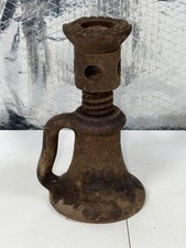 Vintage Illinois Iron & Bolt 2-6 Railroad Screw Bottle Jack Rustic Cast Iron USA picture